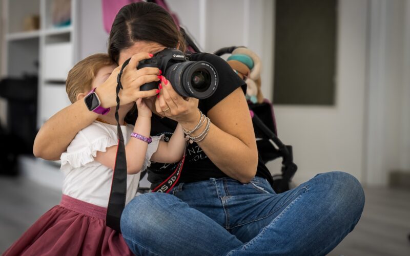 dietro la macchina fotografica